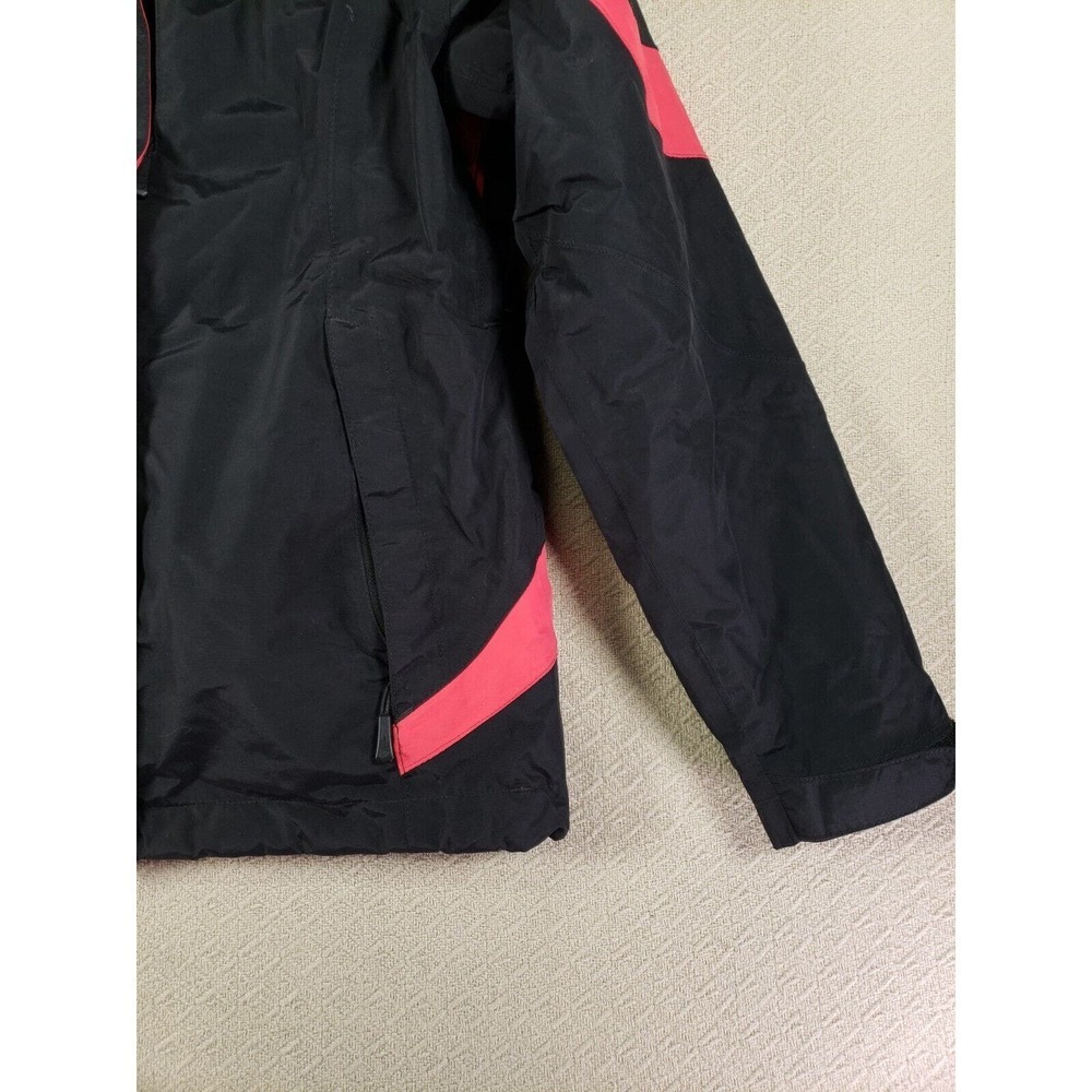 The North Face Jacket Womens Small Black Full Zip Windbreaker Jacket Winter Wear - Picture 3 of 10